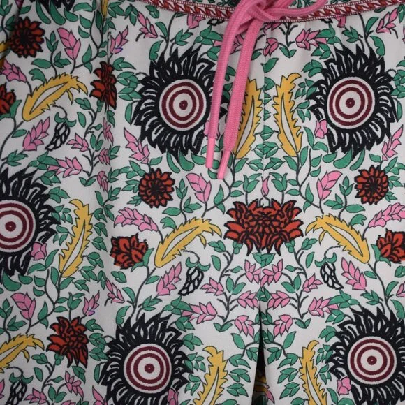 Alice + Olivia Floral Slim Jogger Pants Size Small Drawstring Elastic Waist - Picture 7 of 9